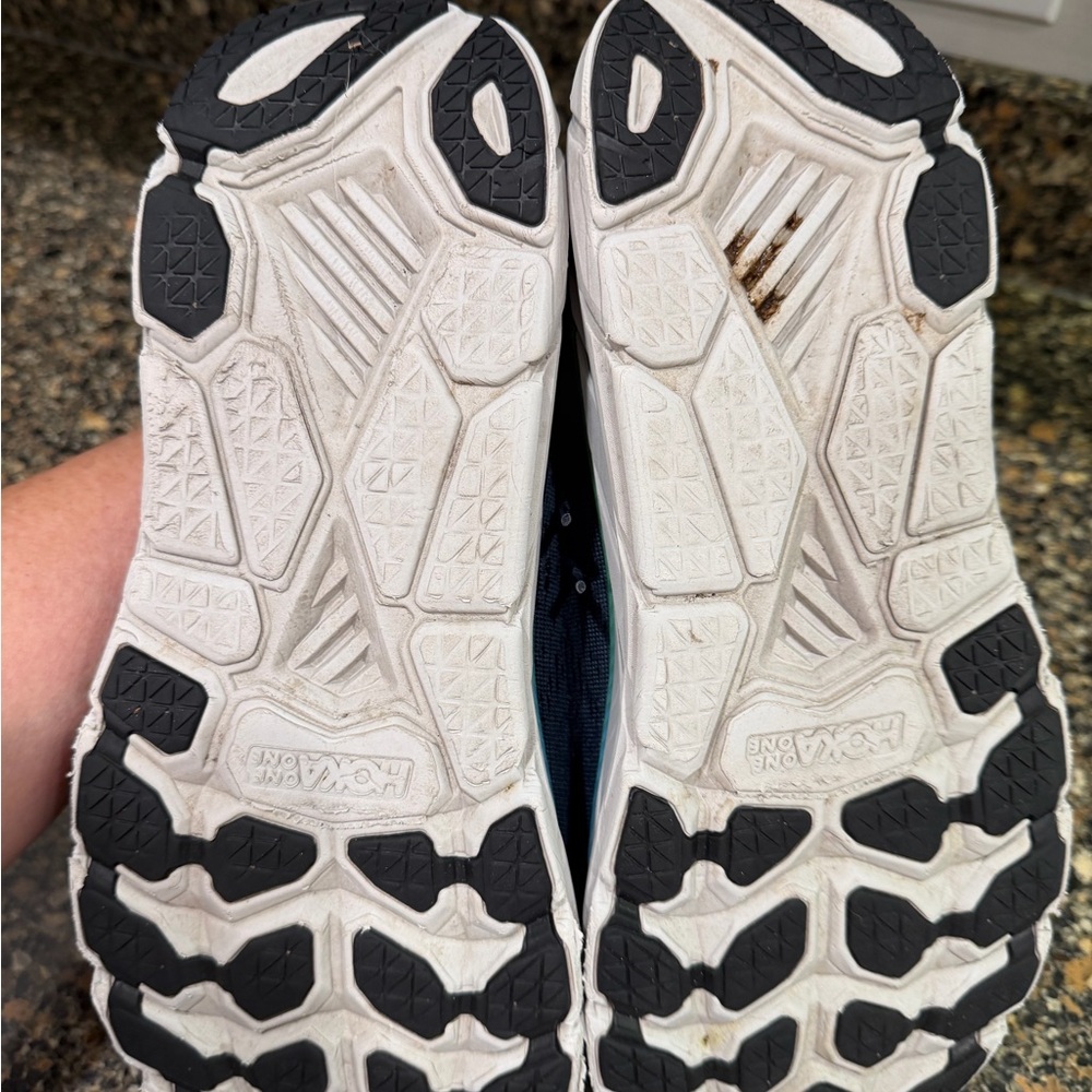 Hoka Navy and Black Athletic Shoes men’s size 11.5 Clifton 7 - Picture 10 of 10